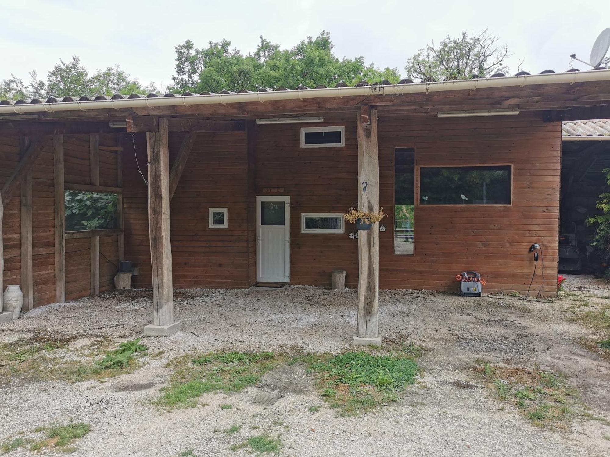 Gite Esprit Cabane Avec Spa Privatif Brassac  Exterior foto